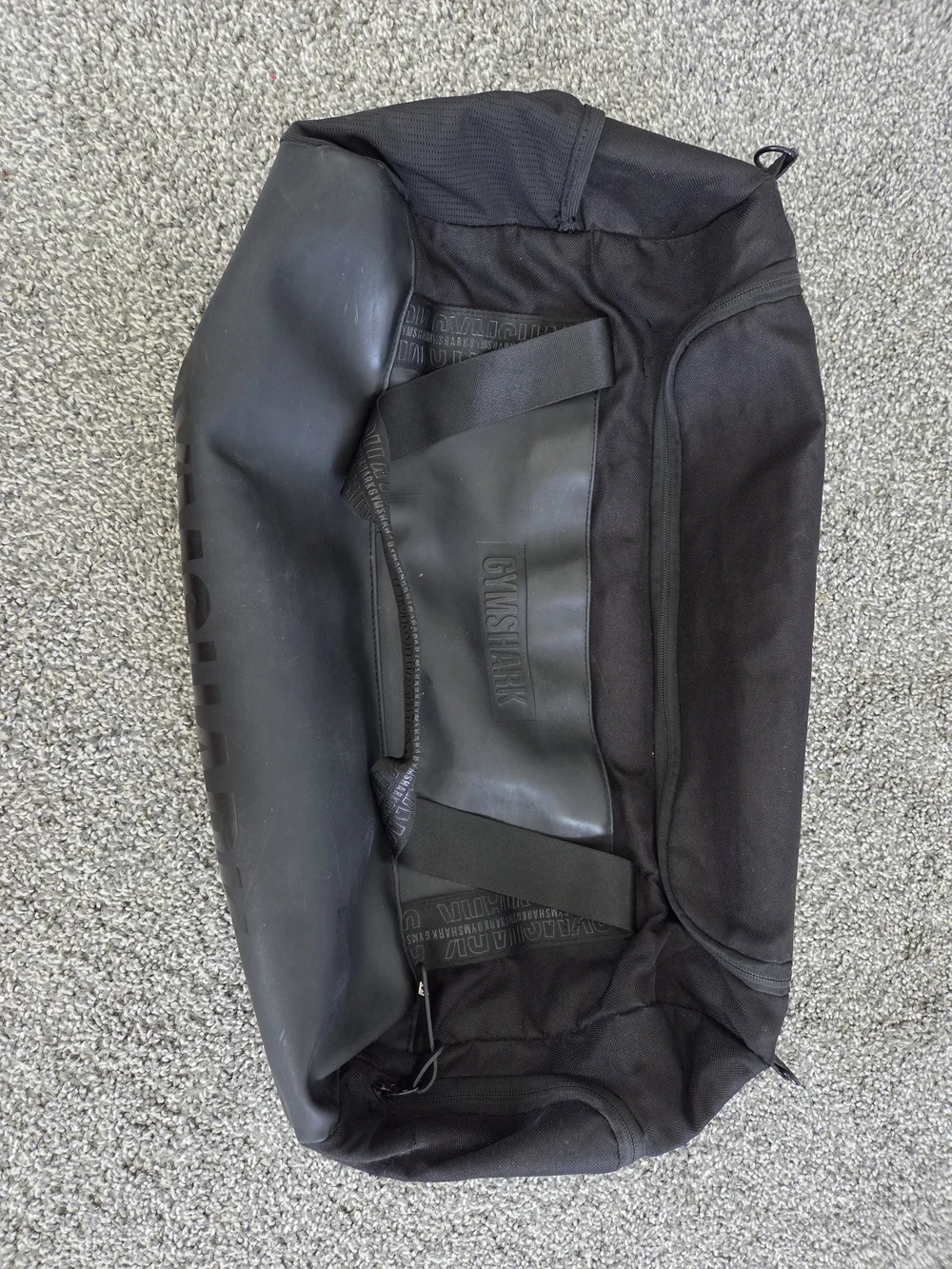 Gymshark Black Duffle Bag